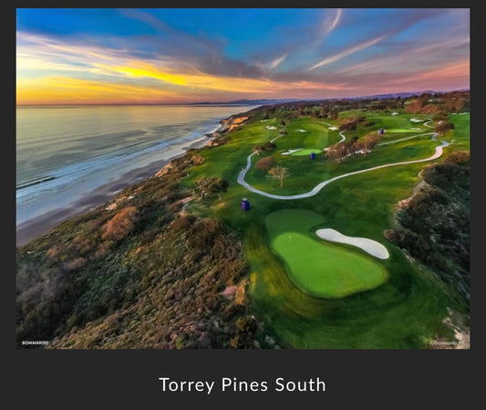 Bommarito Golf Art - Torrey Pines South Course #4